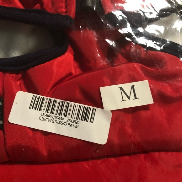 Winter Jacket for small breed Dog in Red - Picture 4 of 5